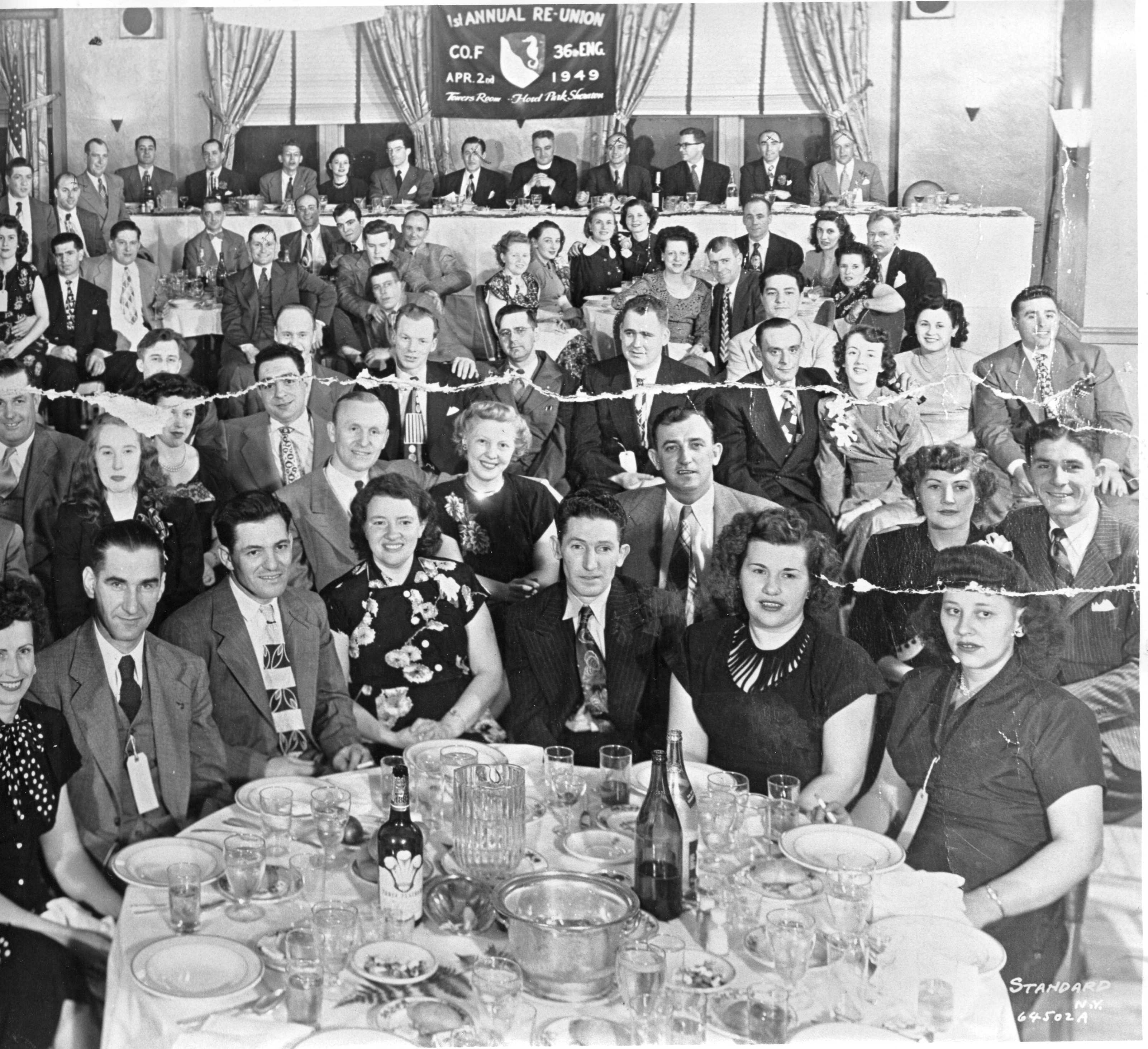 First Annual Reunion - Co F 36th Eng - April 1949002